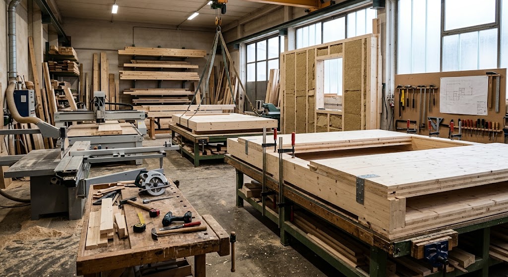 Moderner Holzbau